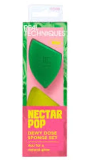 "Real Techniques" "Nectar Pop Dewy Dose" 2 dalių kempinėlių rinkinys