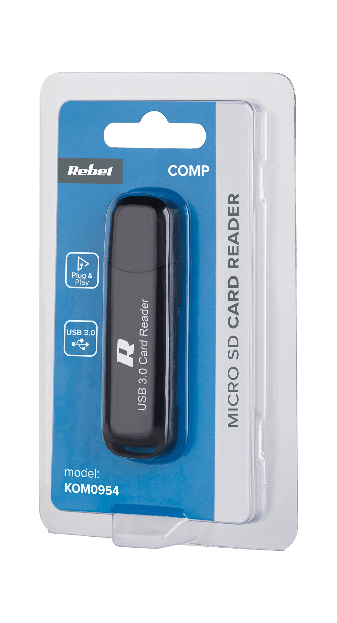 Atminties kortelė Rebel USB 3.0 atminties kortelių skaitytuvas r61