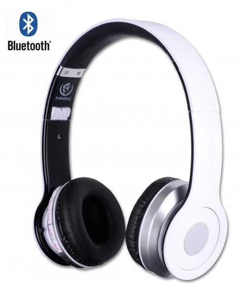 Rebeltec Bluetooth ausinės Crystal baltos spalvos