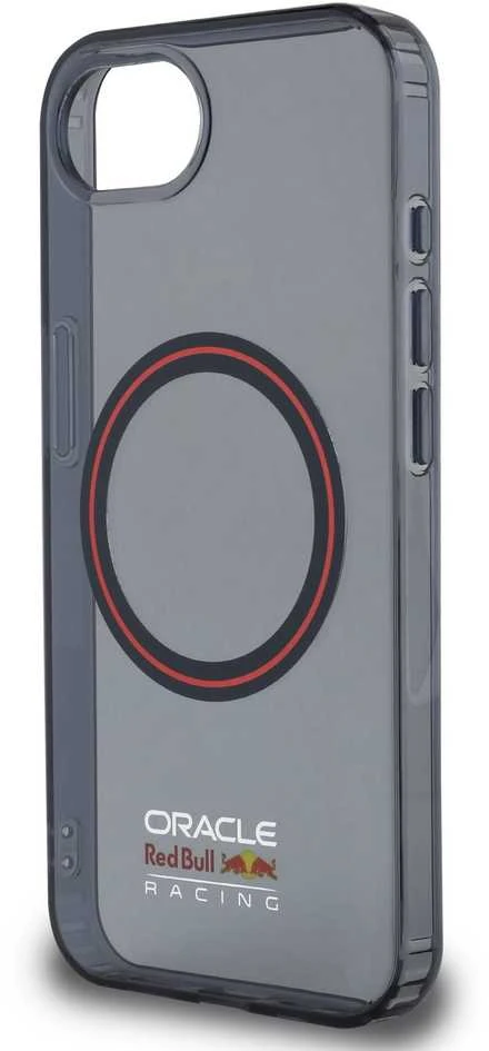 Red Bull Raudona Bull Raudona Bull PC/TPU Raudona Ring MagSafe dėklas skirtas Apple iPhone 16e mėlynos spalvos