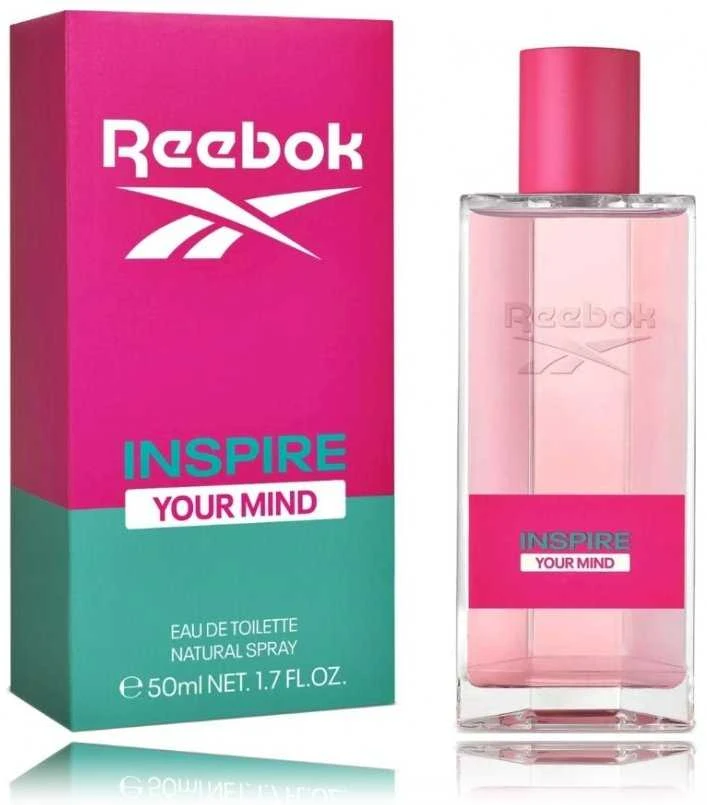 Reebok Inspire Your Mind EDT tualetinis vanduo moterims, 50 ml