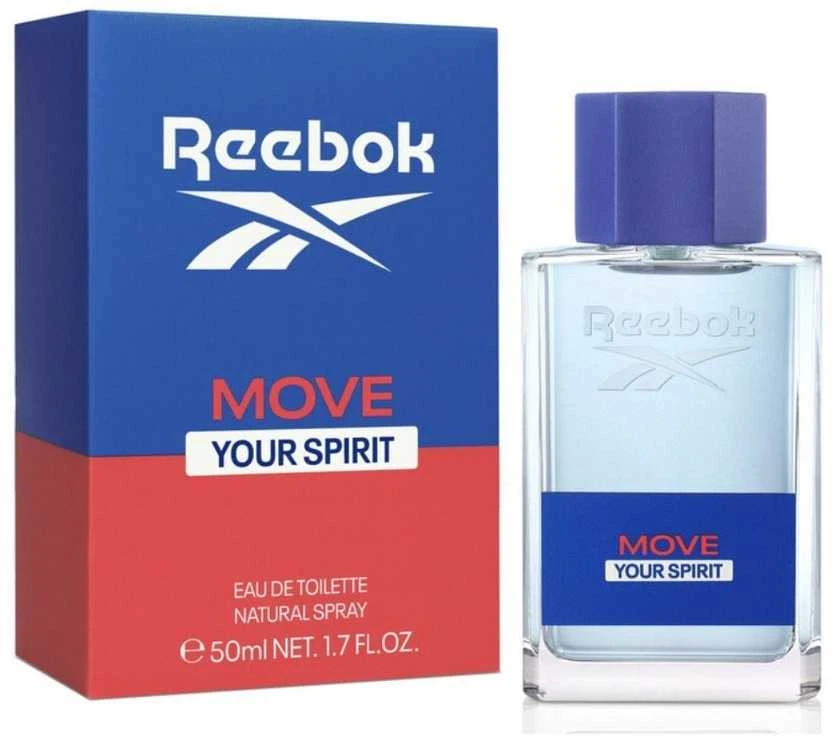 Reebok Move Your Spirit EDT tualetinis vanduo vyrams, 50 ml