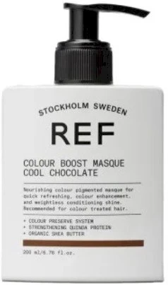 REF Colour Boost kaukė Cool Chocolate su dozatoriumi