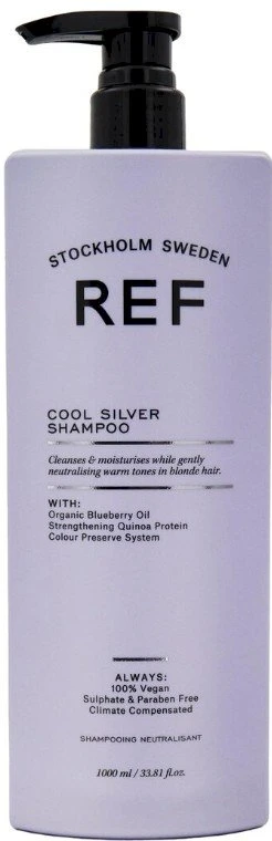 REF Cool Sidabrinis Šampūnas, 1000 ml