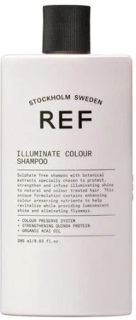 REF Illuminate Colour Šampūnas šampūnas dažytiems ir natūraliems plaukams, 285 ml