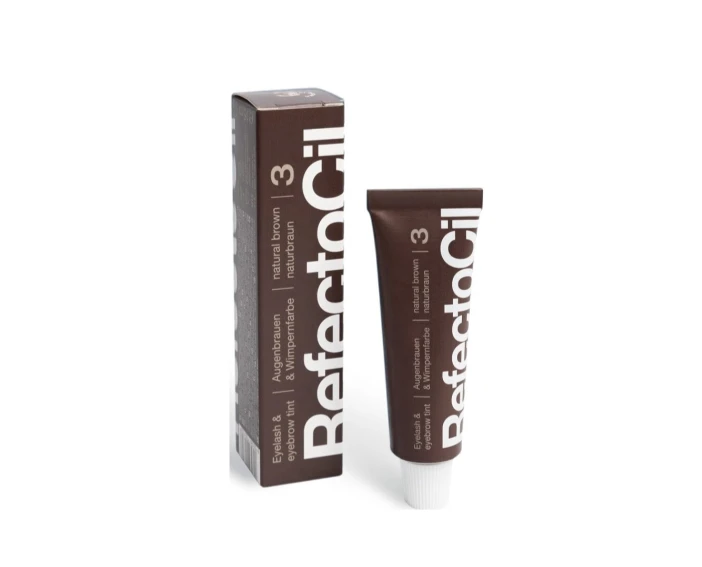 Antakių ir blakstienų dažai RefectoCil 15ml - Nr.3 Ruda