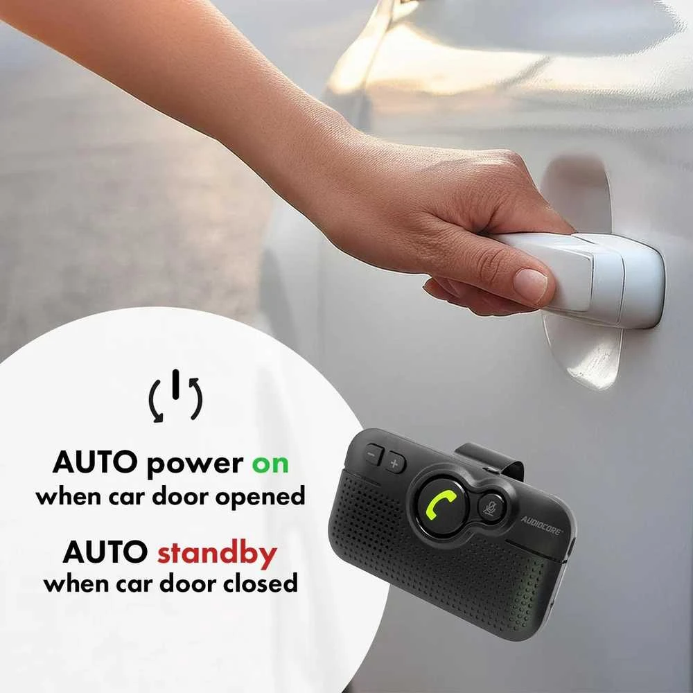 Audiocore AC475 laisvų rankų įranga su auto įjungimo funkcija