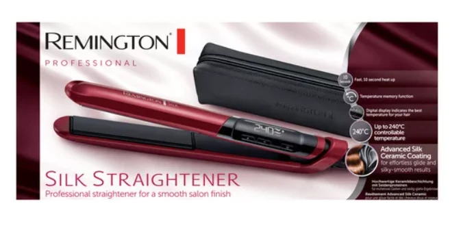 Tiesinimo žnyplės for hair REMINGTON S9600 (46W, red color)