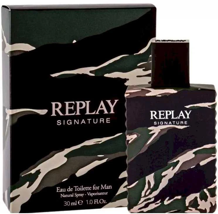 Replay Signature EDT tualetinis vanduo vyrams, 30 ml