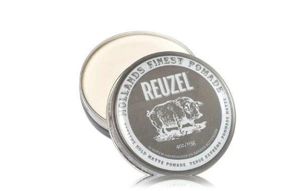 Plaukų formavimo vaškas Reuzel Extreme Hold Matte Pomade - Pomada plaukams, 113g