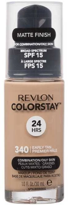 Revlon Colorstay makiažo pagrindas mišriai, riebiai odai, 30 ml, 340 Early Tan