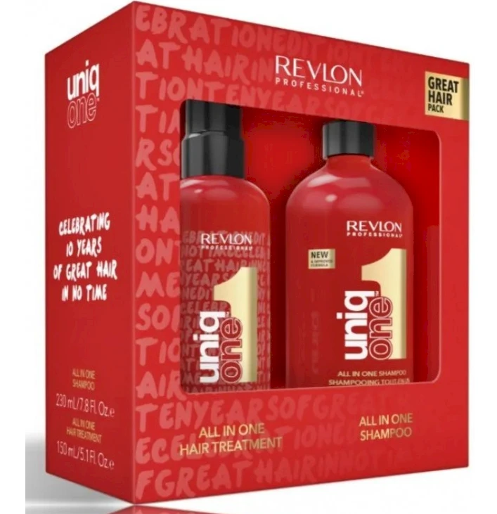 Revlon Professional Uniq One All in One kaukė ir šampūnas, 150 ml +, 230 ml