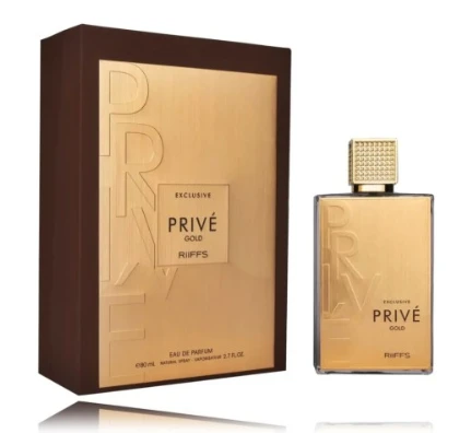 Riiffs Exclusive Prive Gold EDP parfumuotas vanduo vyrams, 80 ml