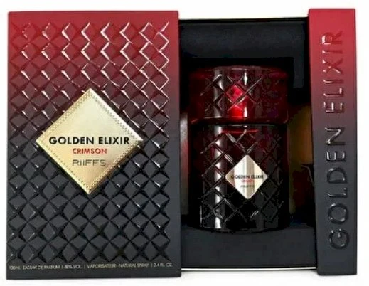 Riiffs Golden Eliksyras Crimson EDP parfumuotas vanduo unisex, 100 ml