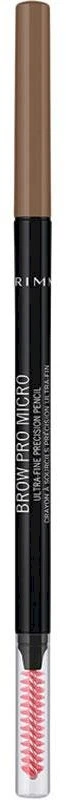 Rimmel London Brow Pro Micro Eyebrow Pieštukas moterims, 0,09 g