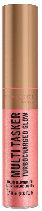 „Rimmel London Multi Tasker Turbocharged Glow“ makiažo pagrindas, 002 Rosy Rebel, 3,5 ml