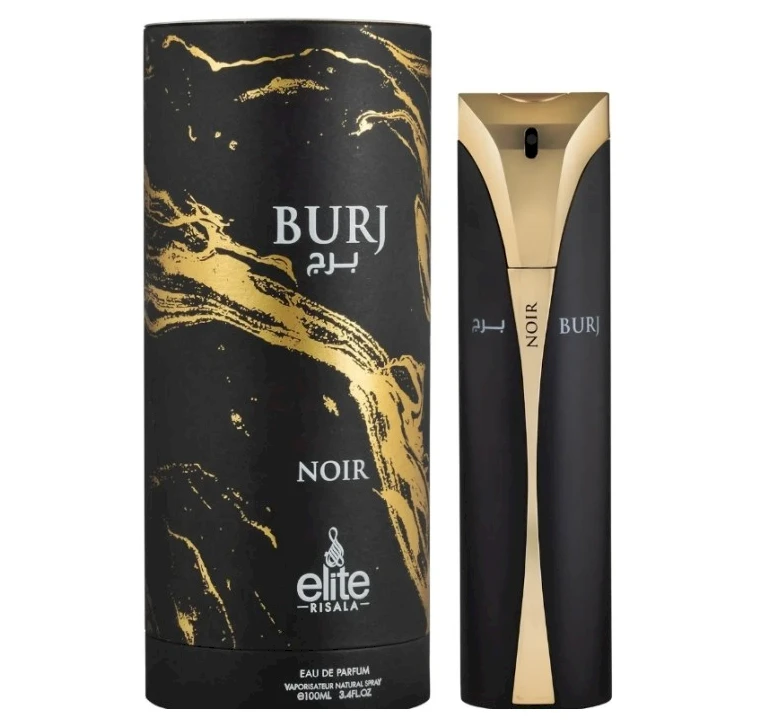 Risala Elite Burj Noir EDP parfumuotas vanduo vyrams, 100 ml