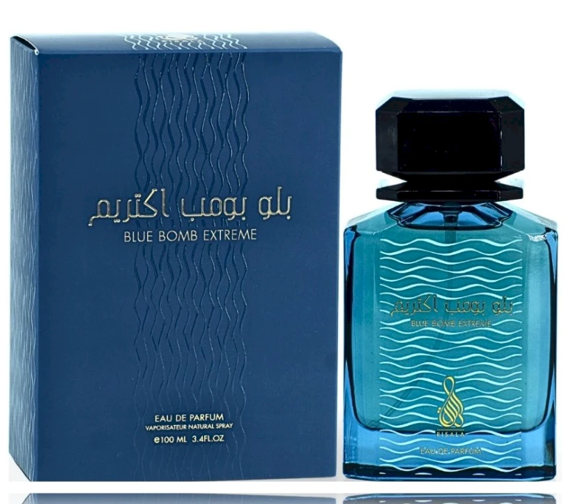 Risala Mėlyna Bomb Extreme EDP parfumuotas vanduo vyrams, 100 ml