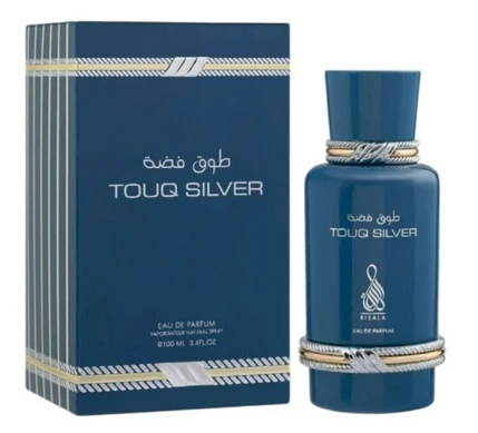 Risala Touq Sidabrinis EDP parfumuotas vanduo unisex, 100 ml