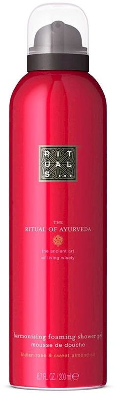 Rituals The Ritual of Ayurveda Foaming Dušo želė putojantysis dušo gelis, 200 ml