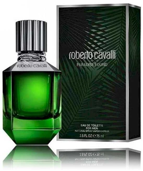 Roberto Cavalli Paradise Found EDT tualetinis vanduo vyrams, 75 ml