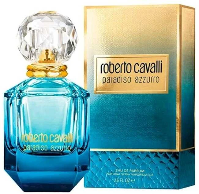 Roberto Cavalli Paradiso Azzurro EDP parfumuotas vanduo moterims, 100 ml