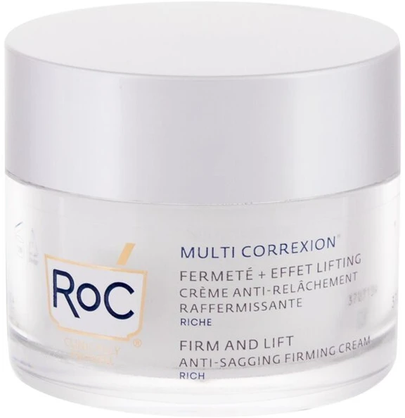ROC Multi Correxion Anti-Sagging Firming Kreminis - Rich stangrinantis veido kremas, 50 ml