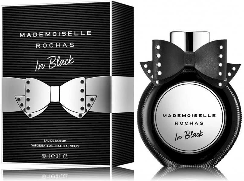 Rochas Mademoiselle Rochas In Juodas EDP parfumuotas vanduo moterims, 90 ml