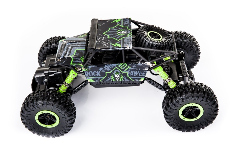 RC automobilis Rock Crawler HB 2.4GHz 1:18 žalias