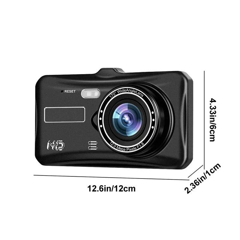 Vaizdo įrašymo įrenginys Roger RoGer 2in1 DVR3 Automobilinis vaizdo įrašymo įrenginys ir galinio vaizdo kamera / Full HD