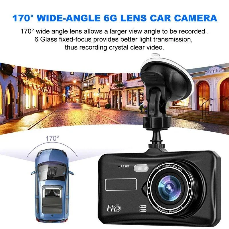 Vaizdo įrašymo įrenginys Roger RoGer 2in1 DVR3 Automobilinis vaizdo įrašymo įrenginys ir galinio vaizdo kamera / Full HD