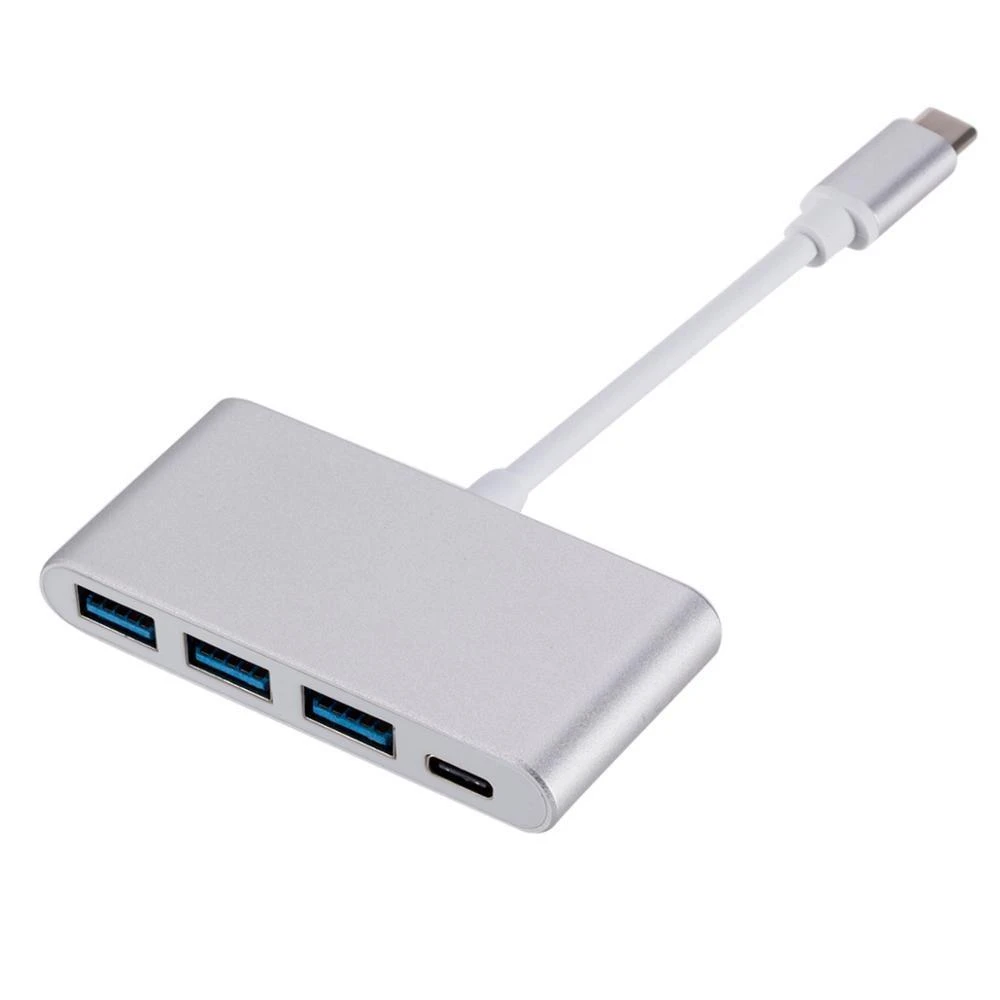 USB-C šakotuvas su USB 3.0 jungtimis