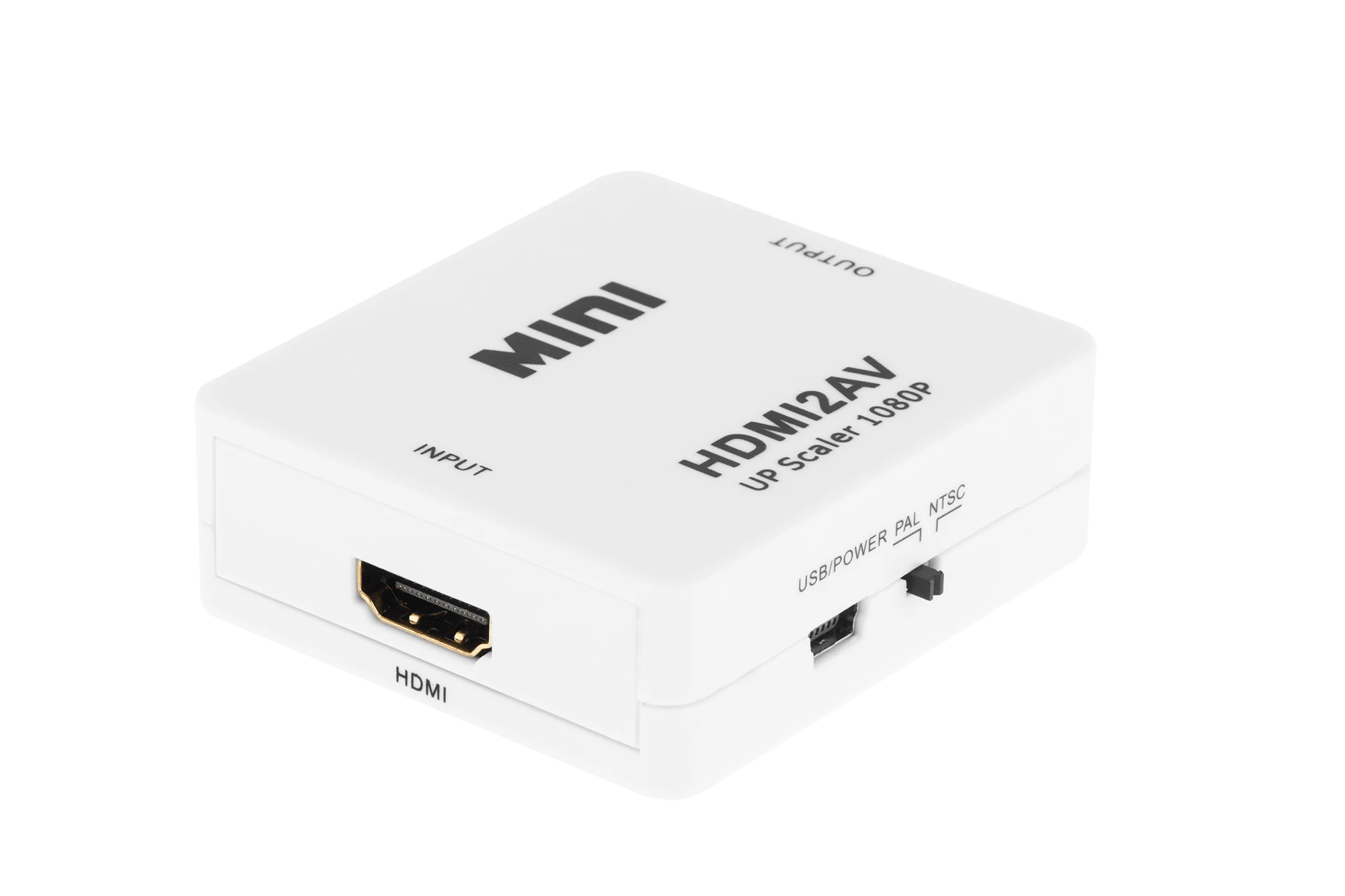 Cabletech Signalo keitiklio HDMI lizdas - AV lizdas - CHINCH CVBS + AUDIO