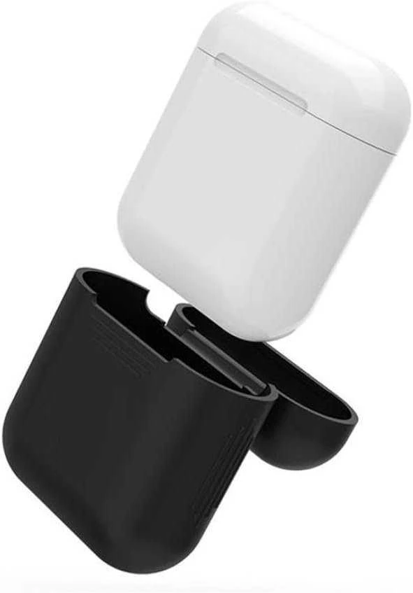 Roger RoGer APODS Silikoninis dėklas skirtas Airpods / juodas