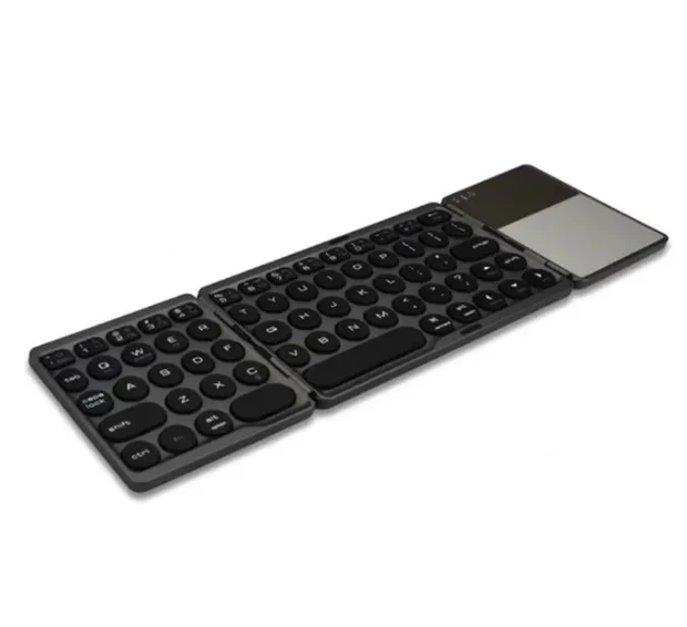 „RoGer B033“ kompaktiška „Bluetooth“ klaviatūra su jutikliniu skydeliu