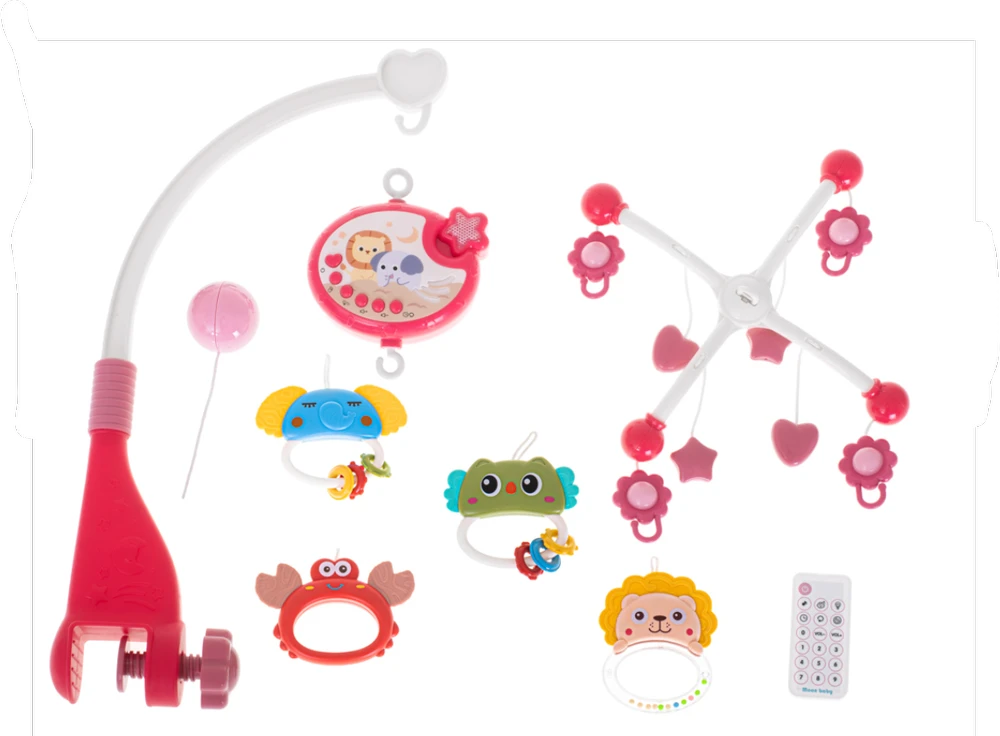 RoGer Baby mobilusis telefonas su garsais ir žvaigždžių projektoriumi + nuotolinio valdymo pultas