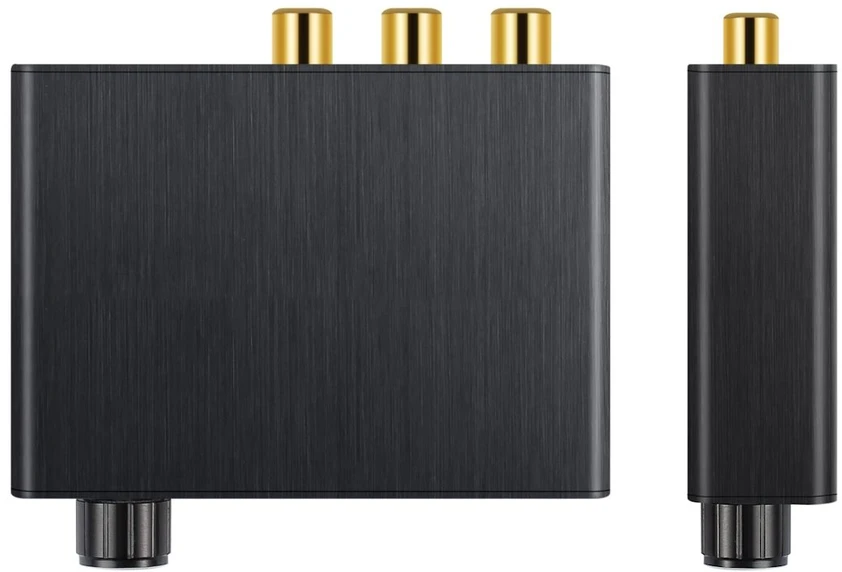 „RoGer“ DAC 192 kHz 24 bitų S/PDIF į RCA keitiklis su 3,5 mm ausinių lizdu / optinis / bendraašis