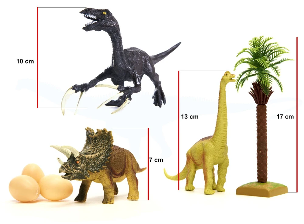 Roger Žaislinis Dinozaurų figūrėlių rinkinys 14vnt.