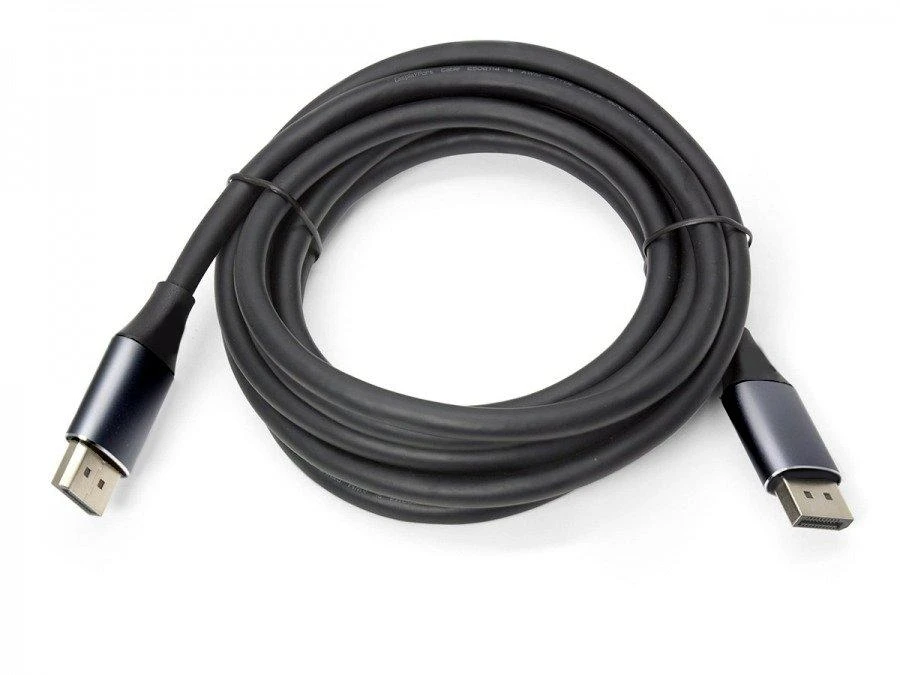 DisplayPort 1.4 laidas su metaliniais antgaliais