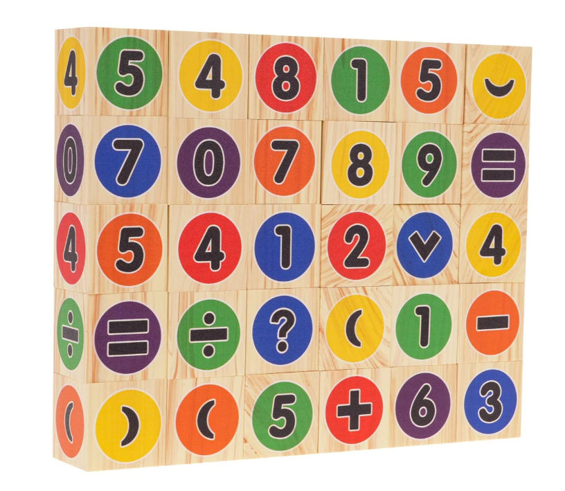 RoGer edukaciniai kubeliai „Matematika“
