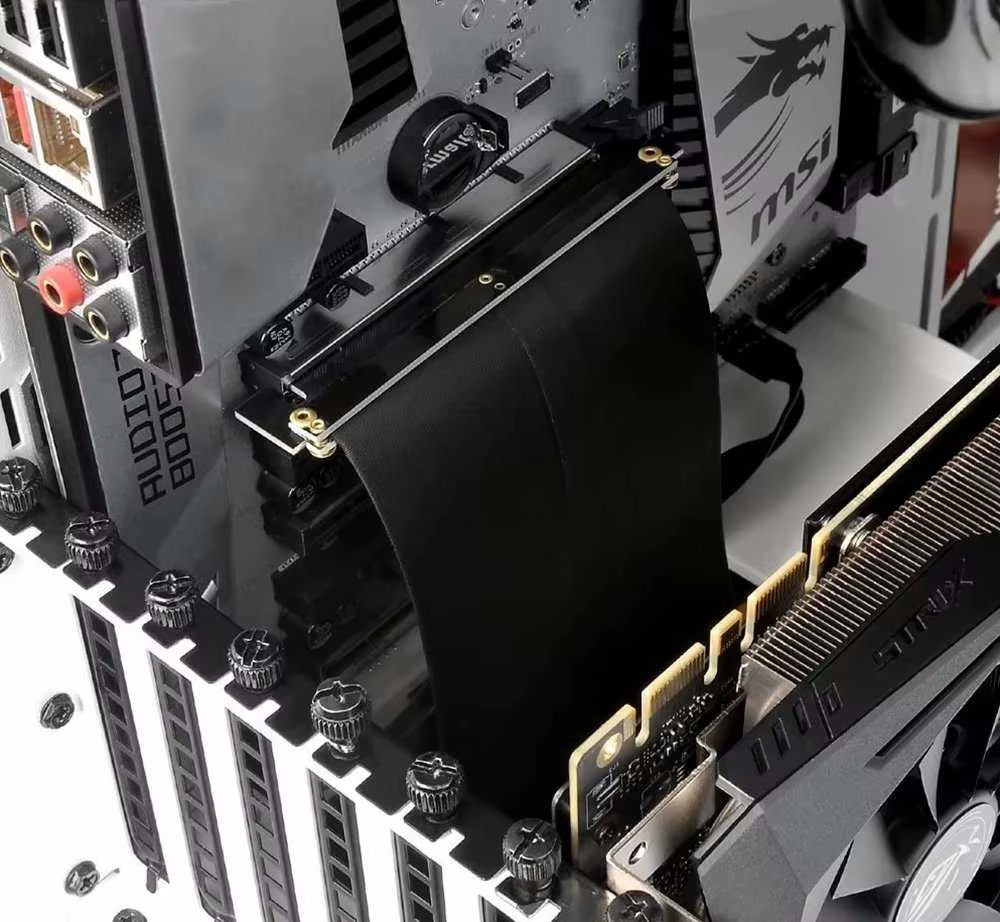 Roger RoGer EXPC16X10 GPU Riser Cable PCIe 3.0 16x / 100mm