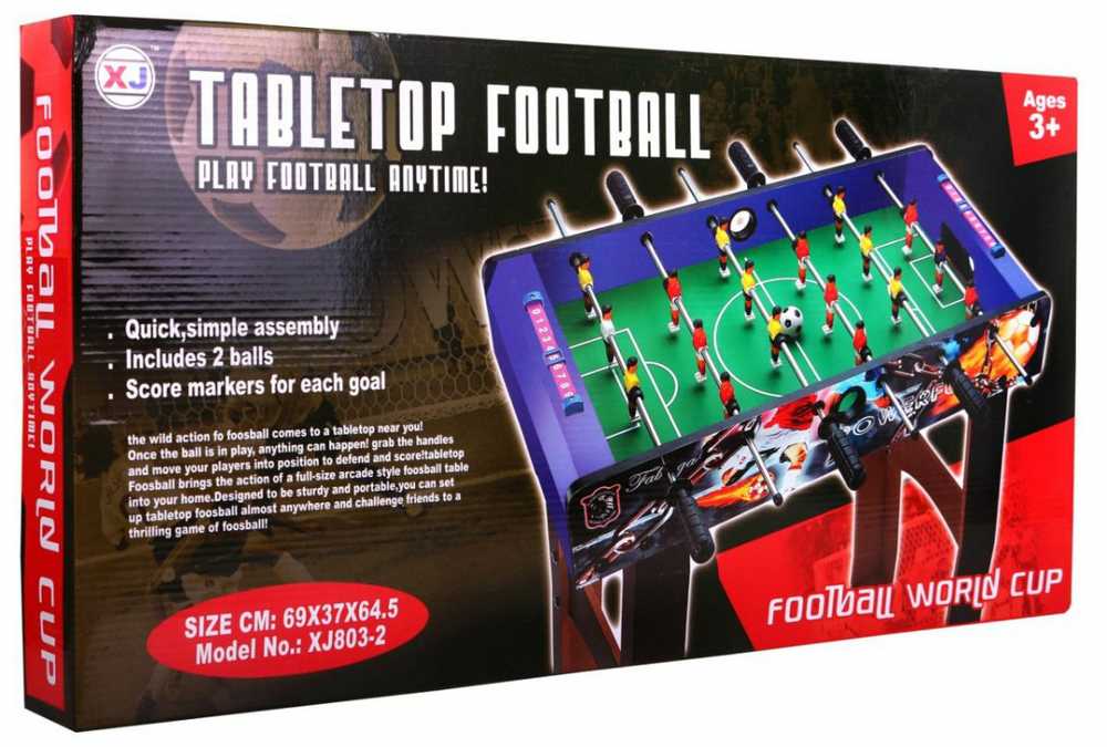 RoGer Sulankstomas futbolo staliukas 69 cm x 37 cm x 65,5