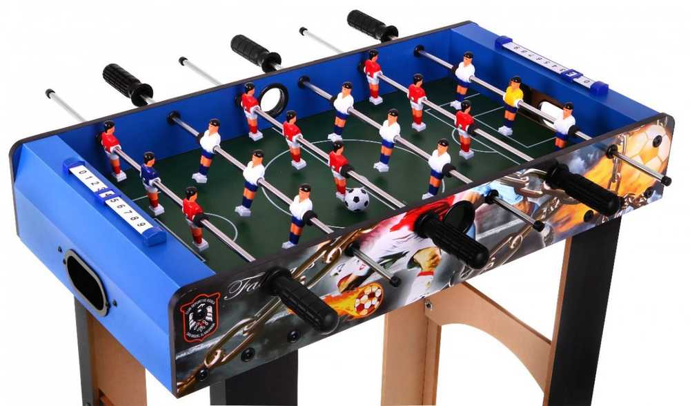 RoGer Sulankstomas futbolo staliukas 69 cm x 37 cm x 65,5