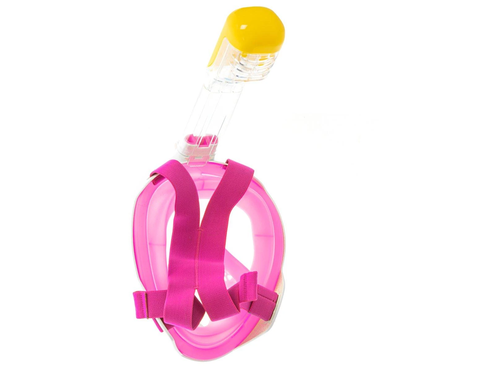 RoGer Full Dry snorkling Mask S/M Rožinė