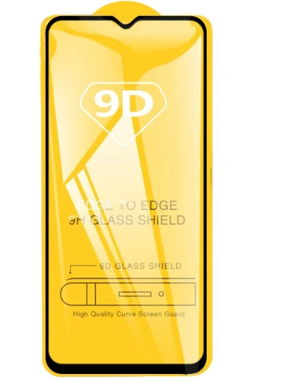 „RoGer“ viso veido 9D grūdintas stiklas su rėmeliu, visiškai dengtas „Samsung Galaxy A05S“ Juodas