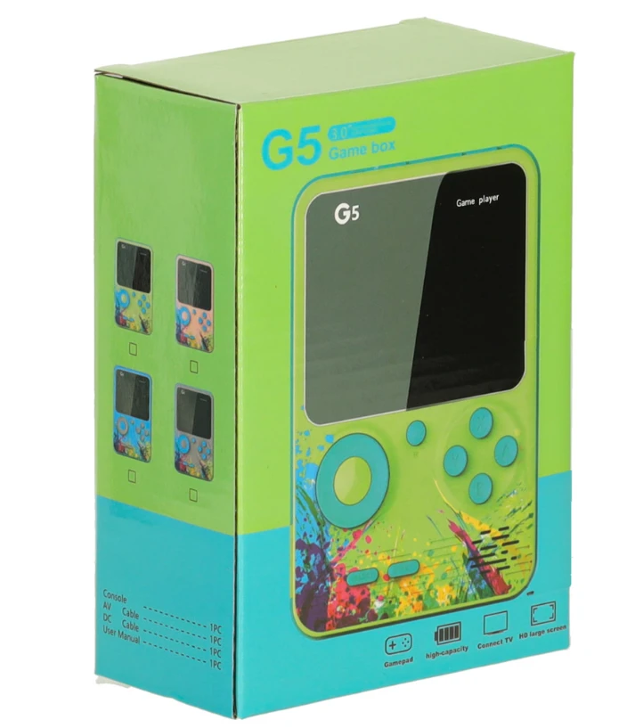 „RoGer G5 Retro Mini“ nešiojama žaidimų konsolė