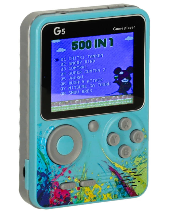 „RoGer G5 Retro Mini“ nešiojama žaidimų konsolė