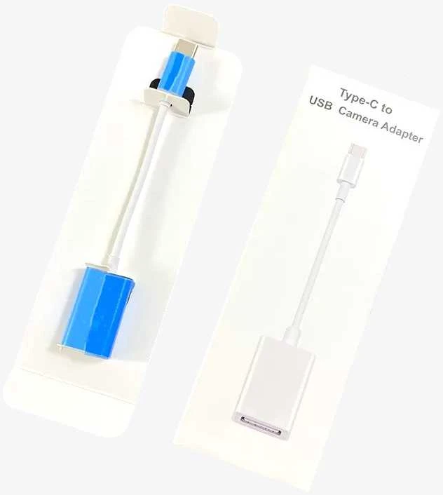 USB-C į USB adapteriai su pakuotėmis