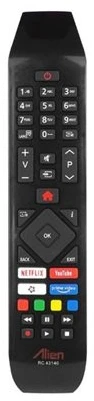 Roger "Hitachi" LCD televizoriaus nuotolinio valdymo pultas RC43140 "Netflix", "Youtube