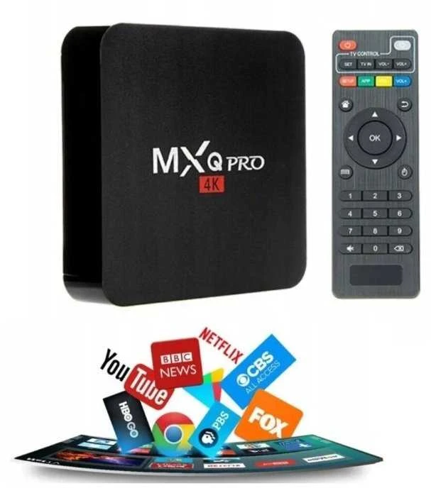 Vaizdo grotuvas „Roger MXQ Pro 4K 5G“ TV priedėlis su 2 GB / 16 GB procesoriumi, keturių branduolių procesoriumi ir „Android 12“ procesoriumi.